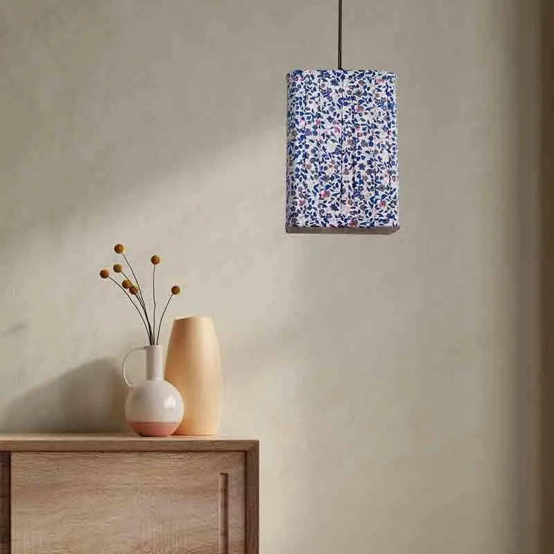 Floral Cloud Fabric Table Lamp media 3