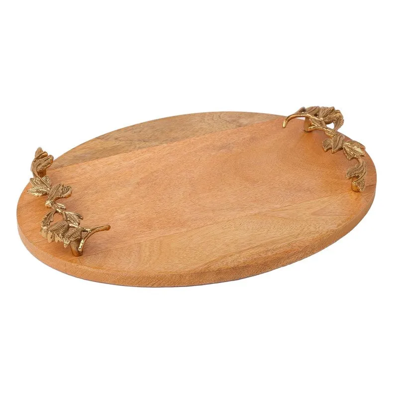 Elys Aura Mango Wood Platter media 5