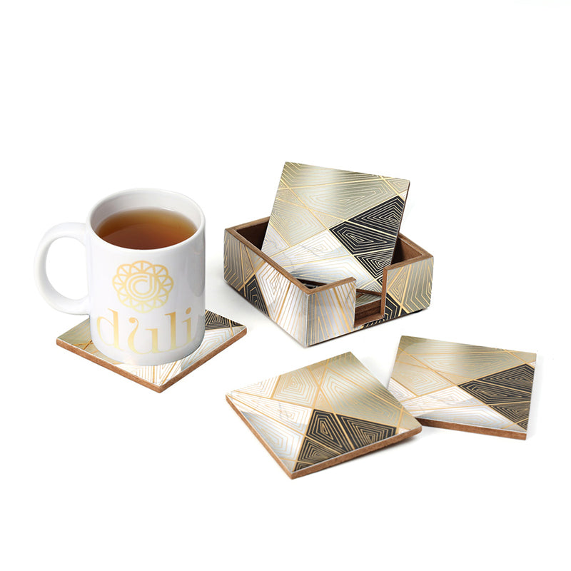 Geo Muse Coaster - Seven Piece Set media 6