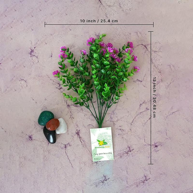 Faux Kalanchoe Artificial Flower Stick (Pink) - Set of Five media 5