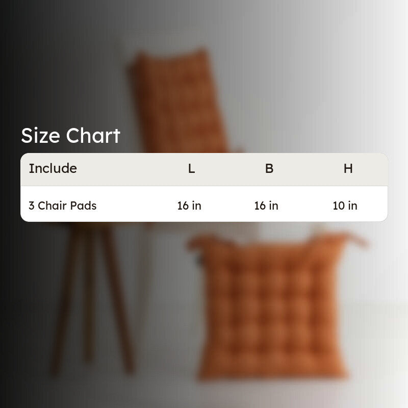 Seatease Chair Pad (Brown) - Set Of Three media 6