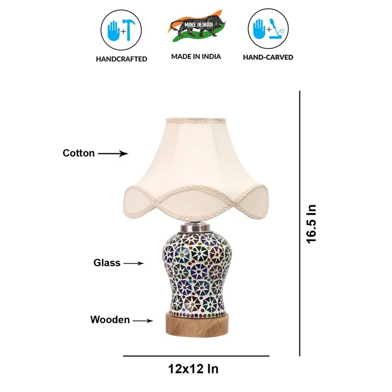 Astrona Arc Wooden Table Lamp - Multicolor media 8