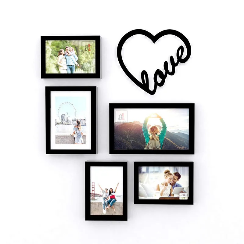 Valentine Wonder Plastic Photo Frame - Set Of Six media 1