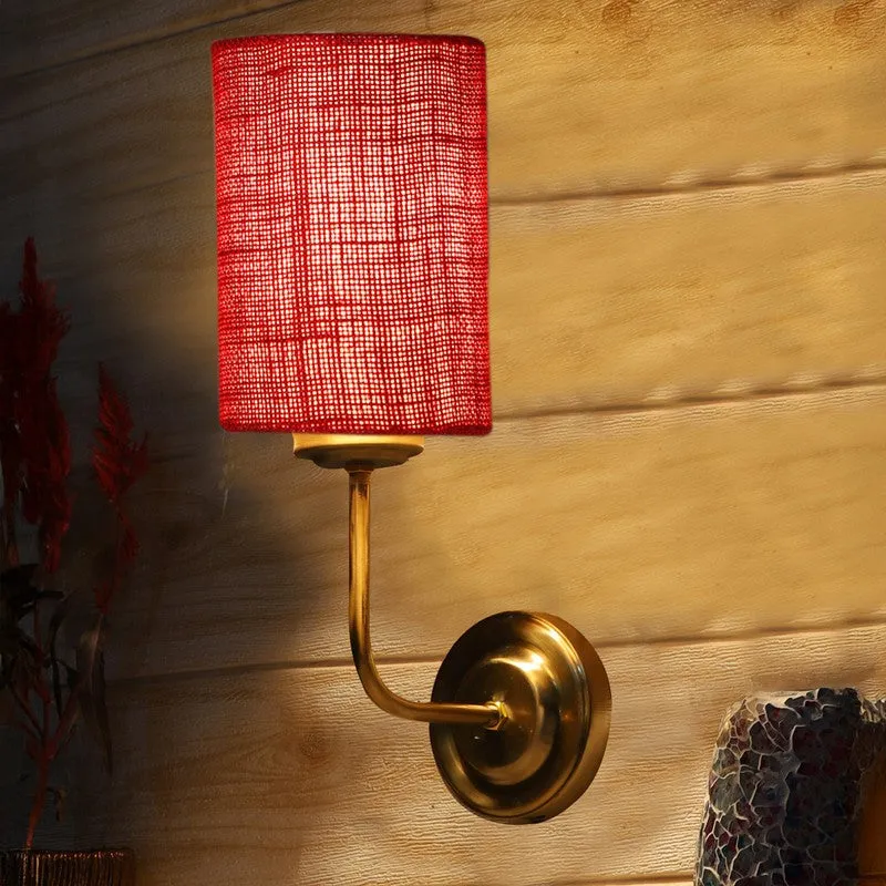 Lumoire Metal Wall Lamp - Maroon media 4