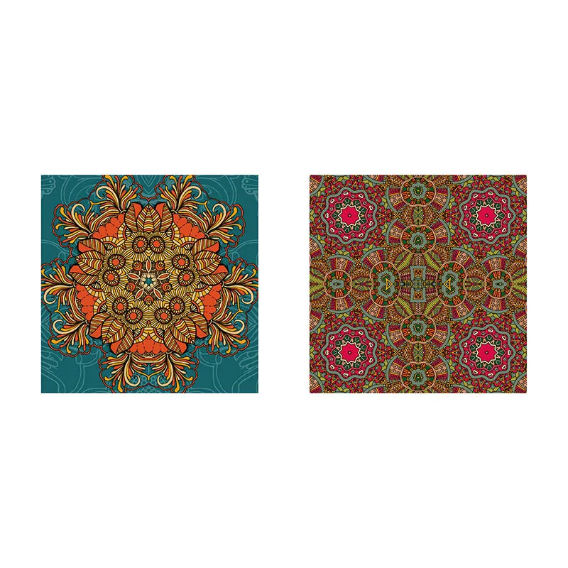 Kaleidoscope Of Colors Canvas Wall Art - Set Of Two media 3