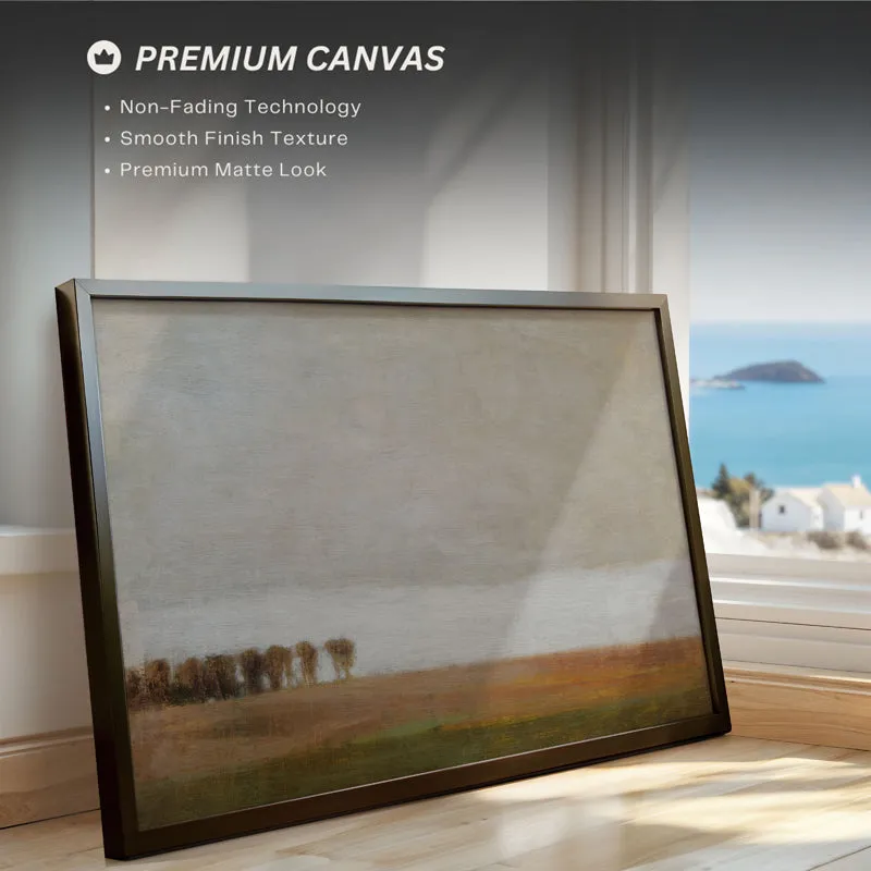 Blurred Crowd Wood Wall Art With Frame - Black media 4