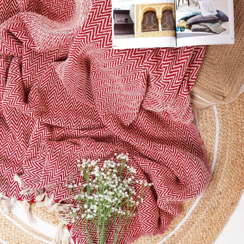 Twilight Fold Throw - Red media 4