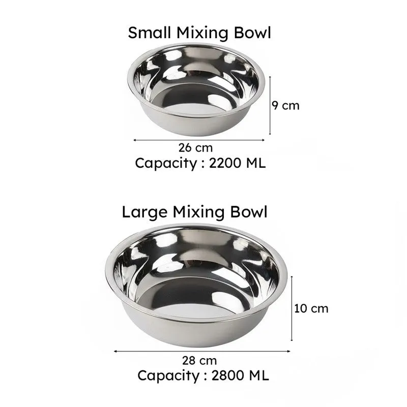 Blend Bliss Mixing Bowl (2200/2800 mL) - Set Of Two media 7