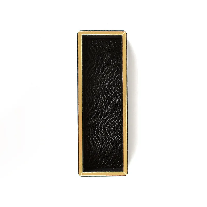 Tisquo Faux Leather Cutlery Tray - Black media 5