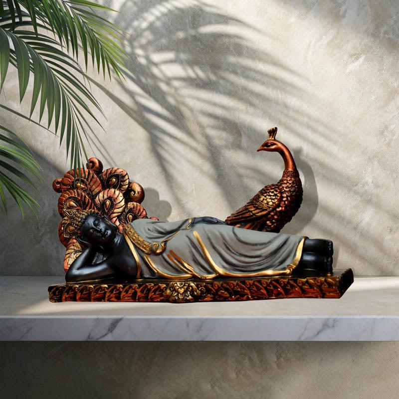Nirvana Buddha Showpiece