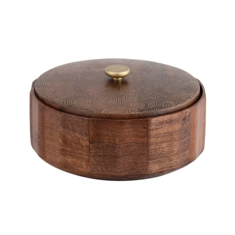 Anant Wooden Roti Box media 5