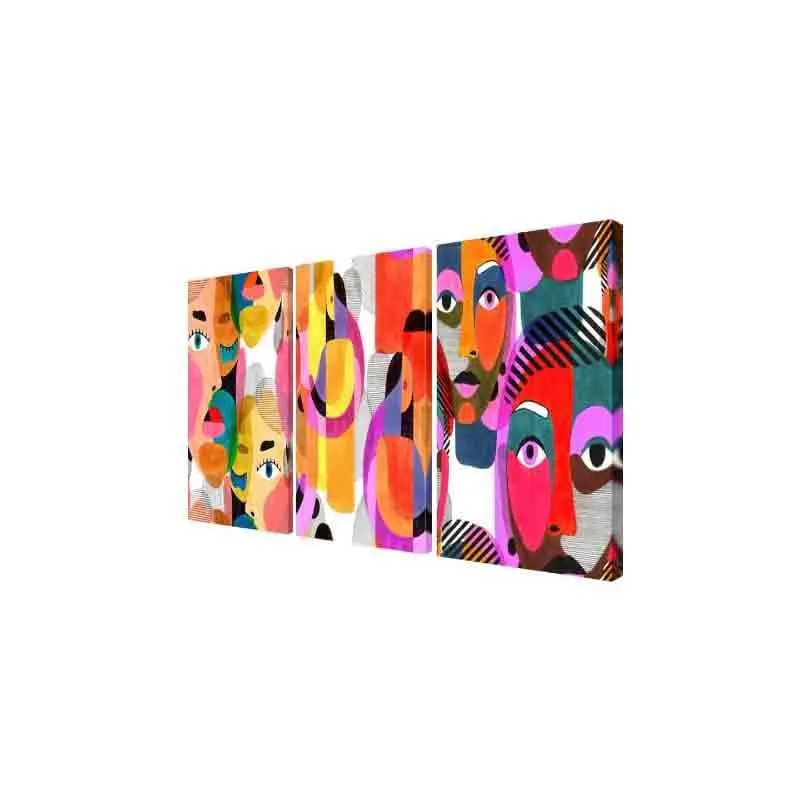 Crowded Wall Art - Set of Three media 4