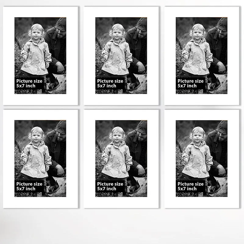 Willow Charm Rectangle Photo Frame (White) - Set Of Six media 3