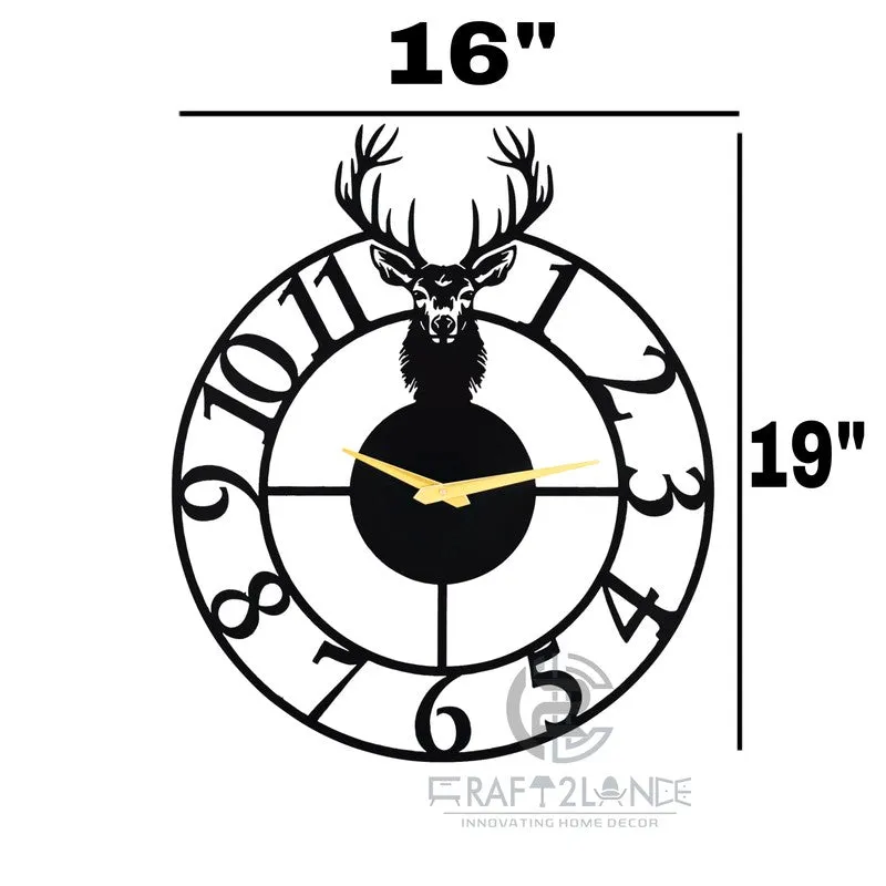 Notion Silent Wall Clock - Black media 9