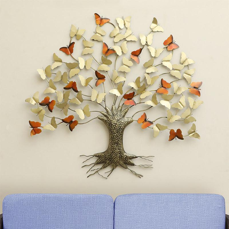Icarus Tree Polyresin Wall Accent