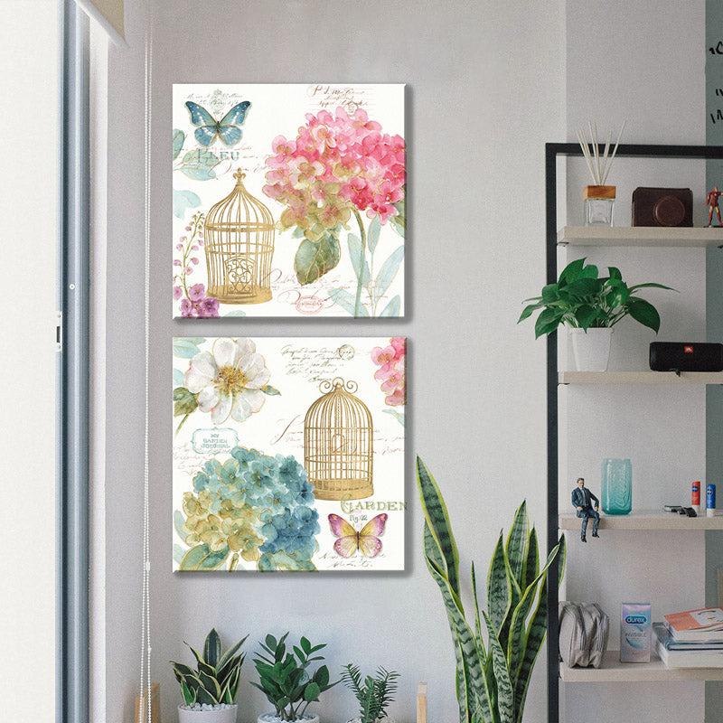 Faye Floral Wall Art - Set Of Two