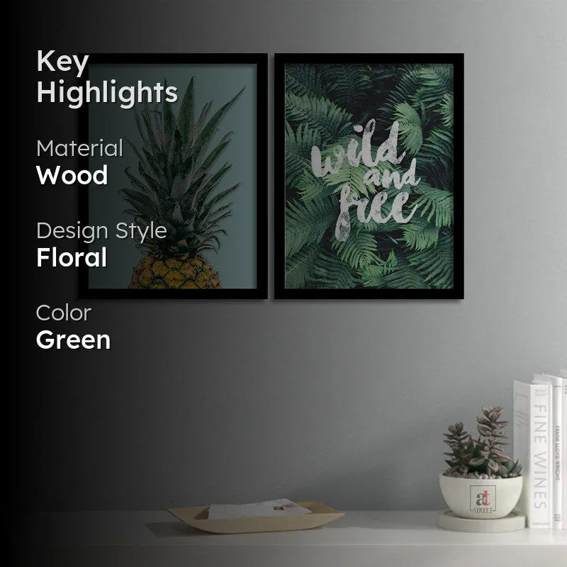 Rebekah Wild & Free Tripca Wall Art - Set of Two media 2
