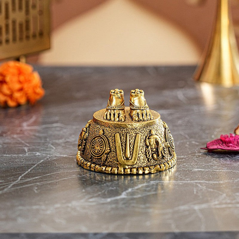 Lord Balaji Divya Brass Paduka