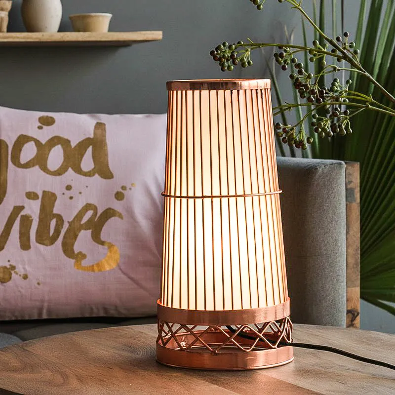 Orange Tree Katra LED Mild Steel Table Lamp Copper - Copper media 1