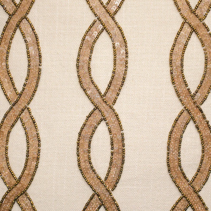 Verde Loop Embroidered Cushion Cover media 3