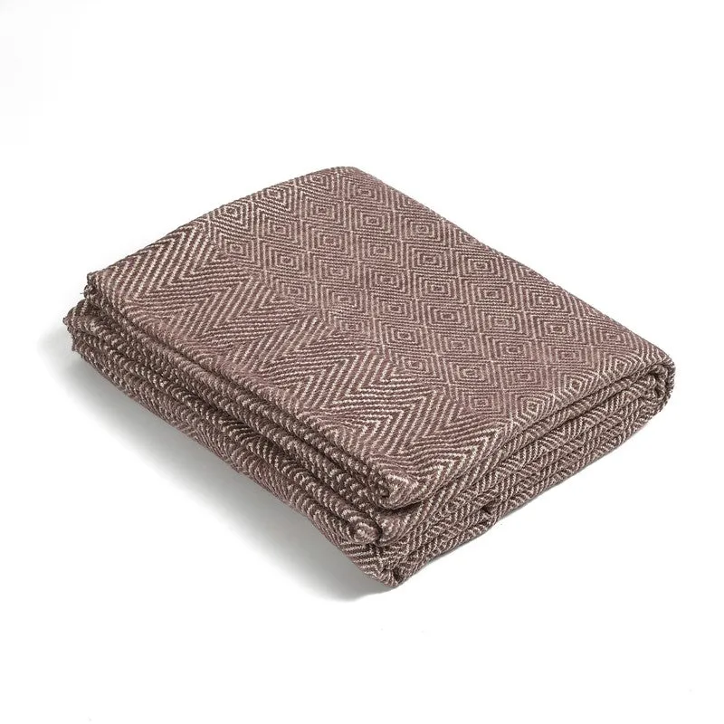 Loomora Zigzag Cotton Throws - Red media 4