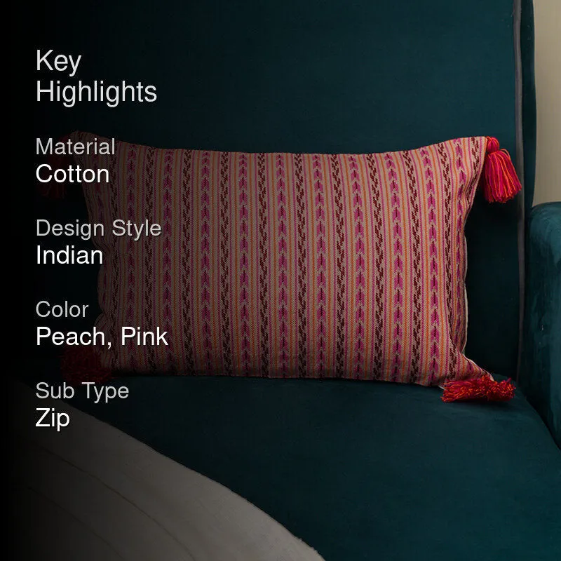Loom Lina Cotton Cushion Cover media 2