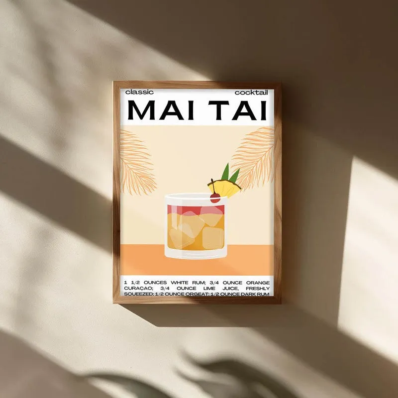 MaiTai Archival Canvas Wall Art - Brown media 3