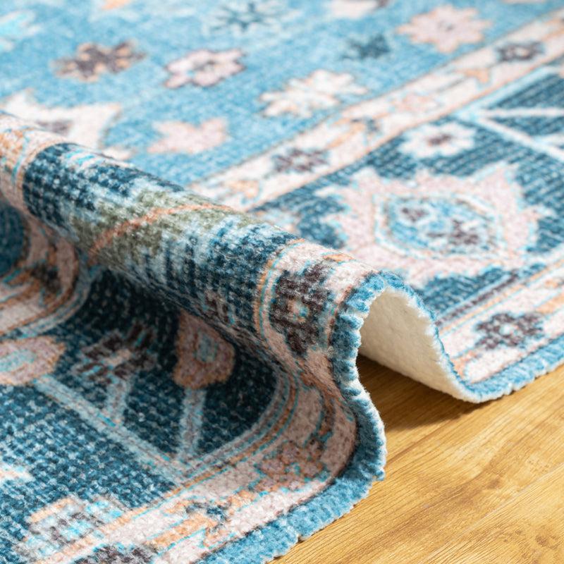 Tariq Hand Woven & Printed Cotton Dhurries media 5