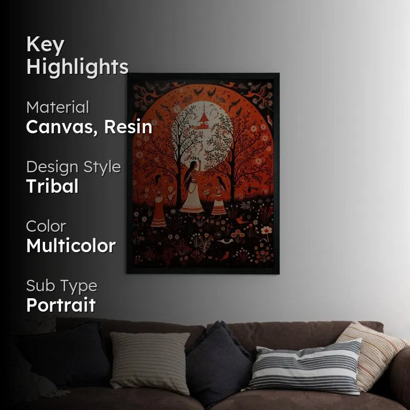 Bubul Bloom Canvas Wall Art media 2