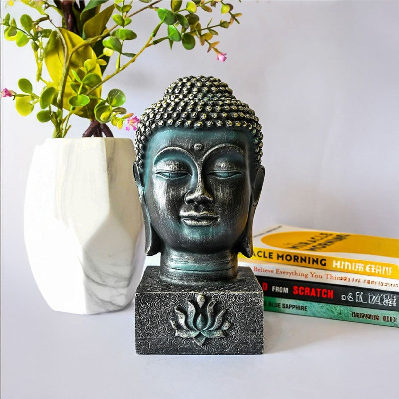 Serene Buddha Face Idol media 4
