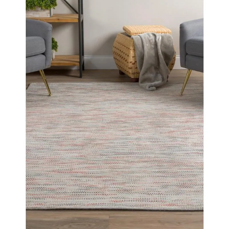 Lasumi Hand Woven Wool Rug - Grey media 4