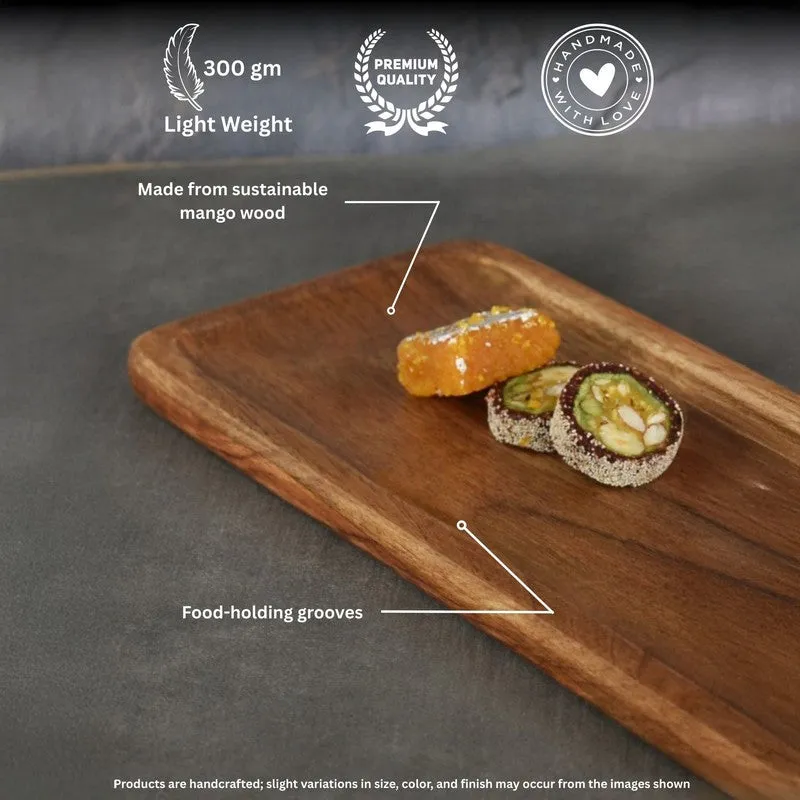 Charcuterie Mango Wood Platter media 3