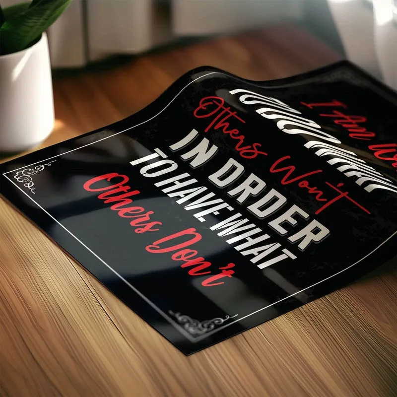 Bold Ambition Wall Poster media 5