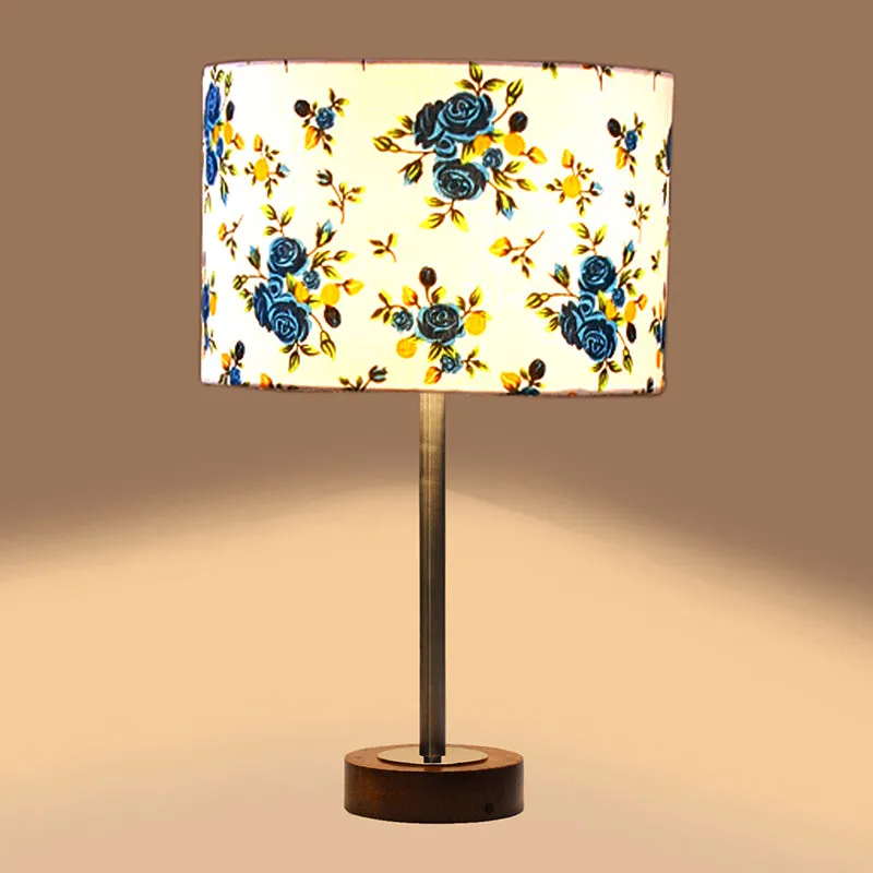 Basken Rodin Wooden Table Lamp - Multicolor media 6