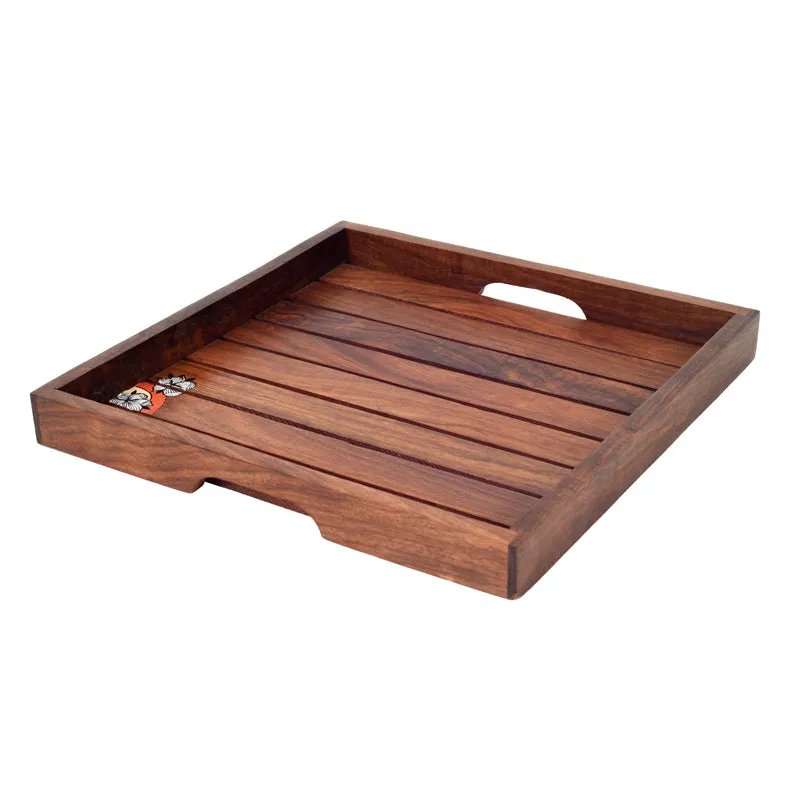 Elco Rosewood Serving Tray - Four Piece Set media 6