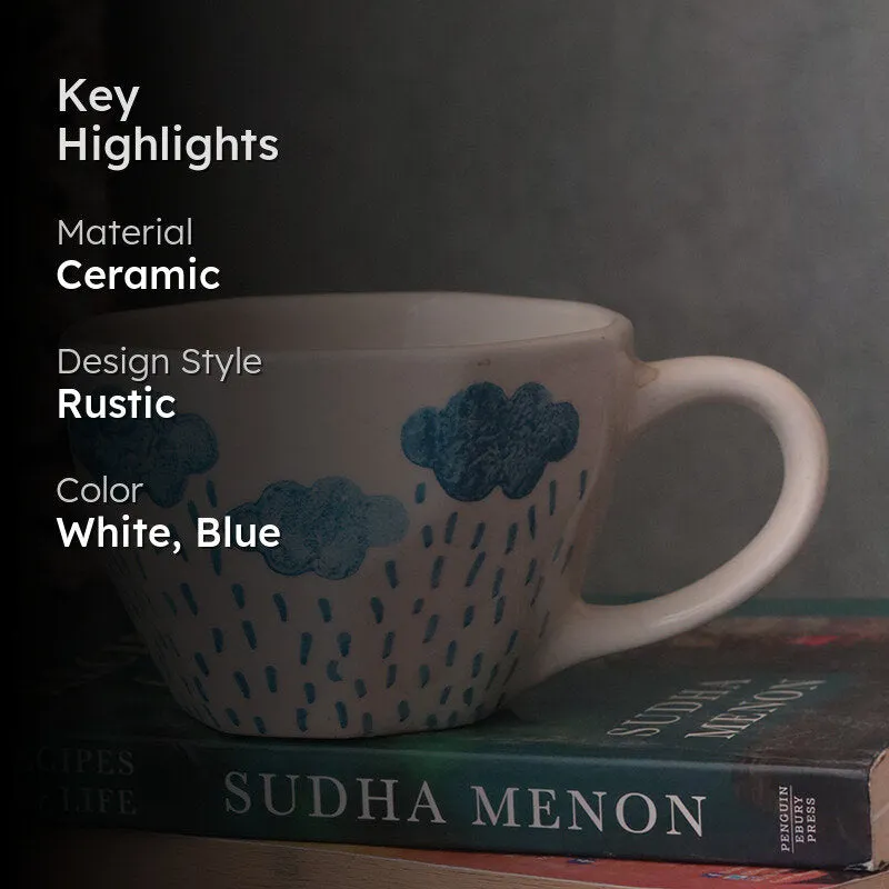 Rain Ceramic Tea Cup (230 mL) media 2