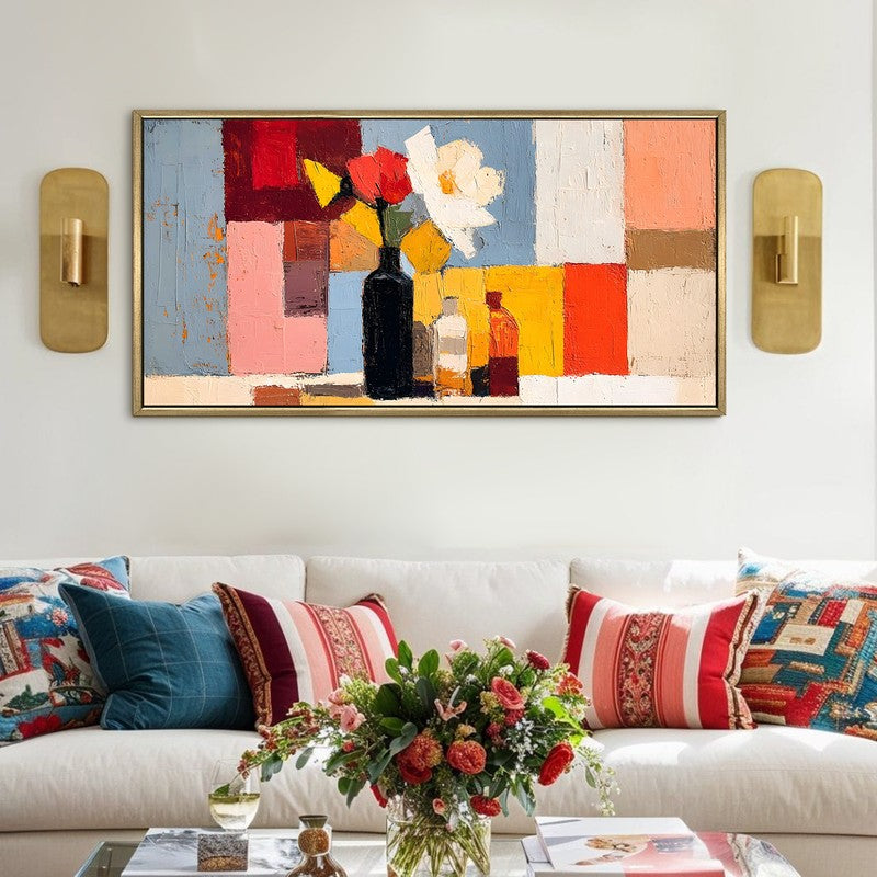 Colorveil Canvas Wall Painting With Frame