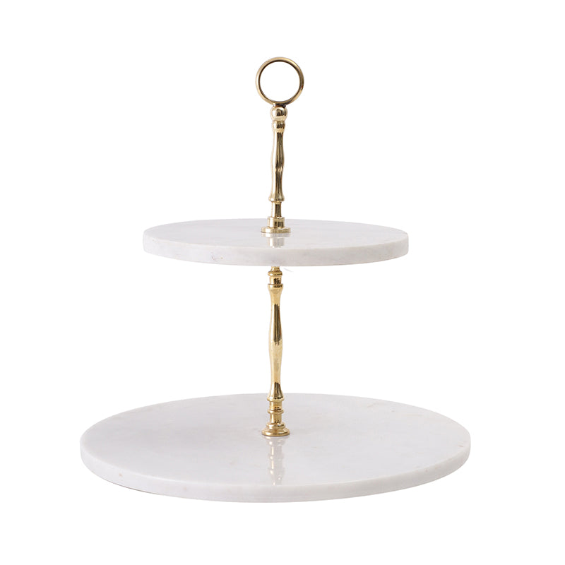Veritas Two Tiered Marble Platter media 3