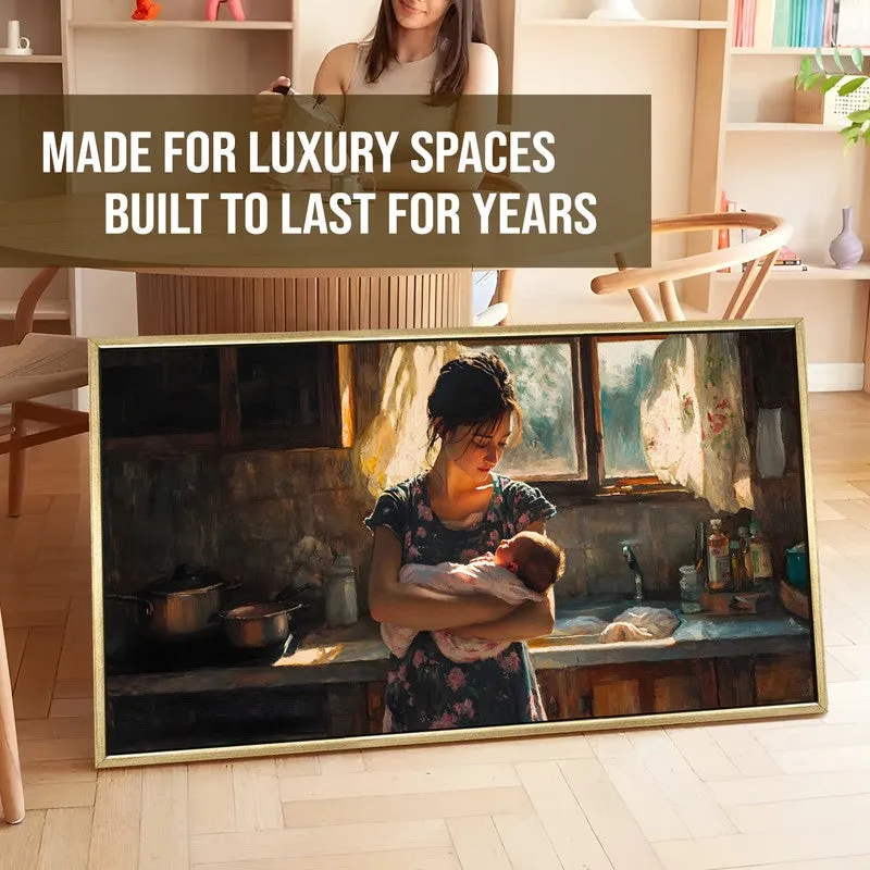 Cradelle Canvas Wall Painting With Frame media 5