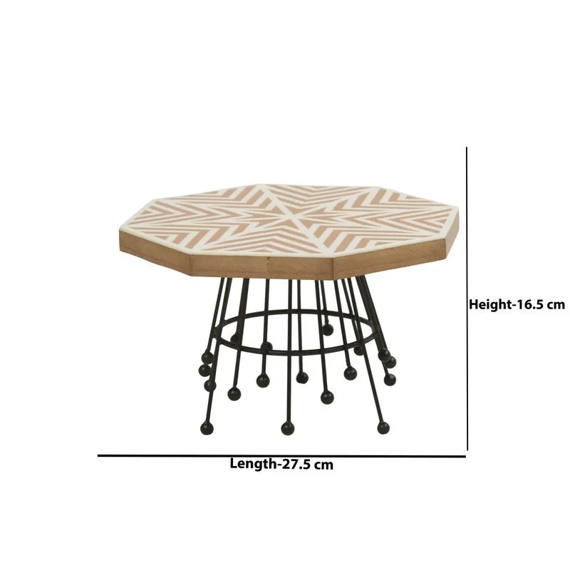 Geometric Glamour Cake Stand - Black media 5