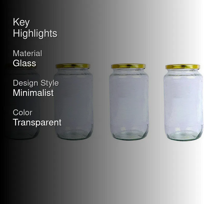 Sona Storage Jar (500 mL Each) - Set Of Four media 2
