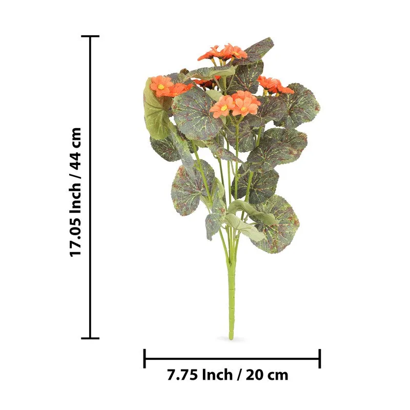 Linora Kalanchoe Artificial Flower(Orange) - Set Of Two media 7