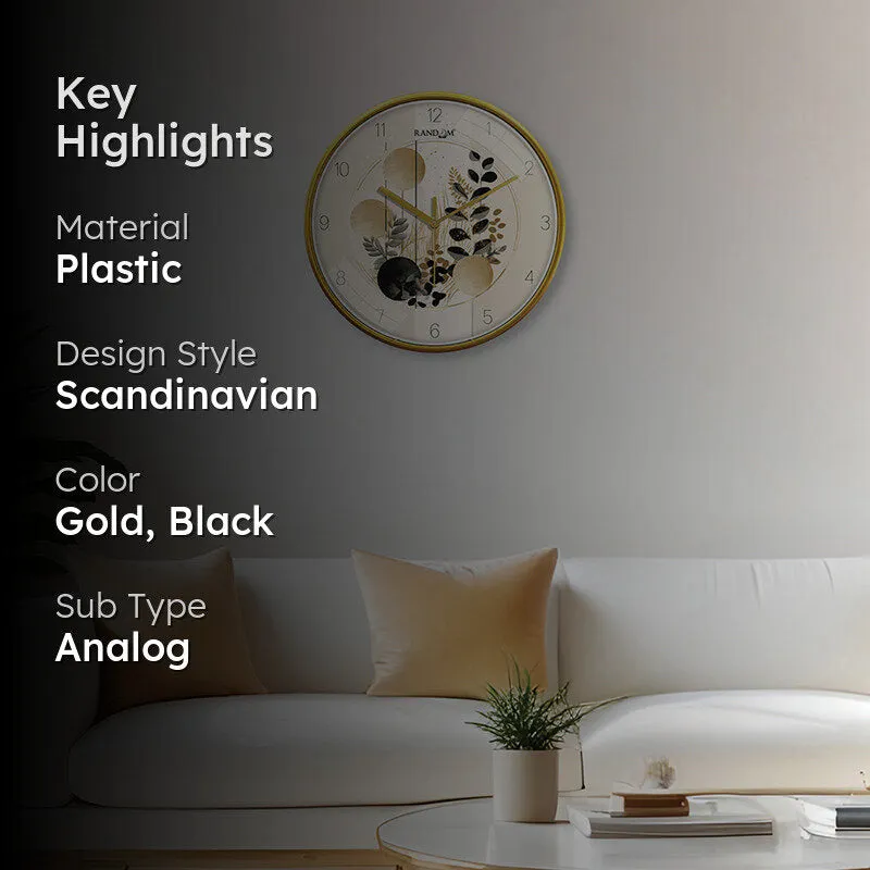 Metro Time Analog Wall Clock media 2