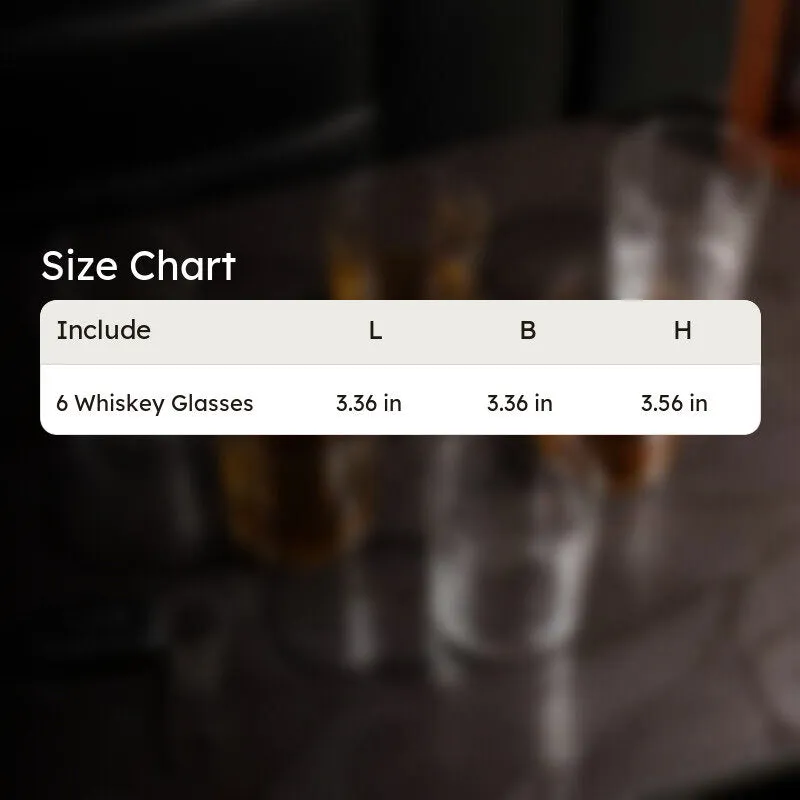 Selric Whiskey Glass(350 mL) - Set Of Six media 8