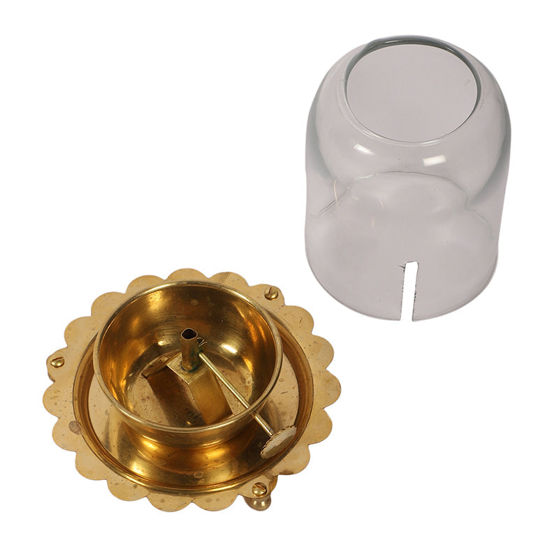 Isabelle Brass Candle Holder media 5