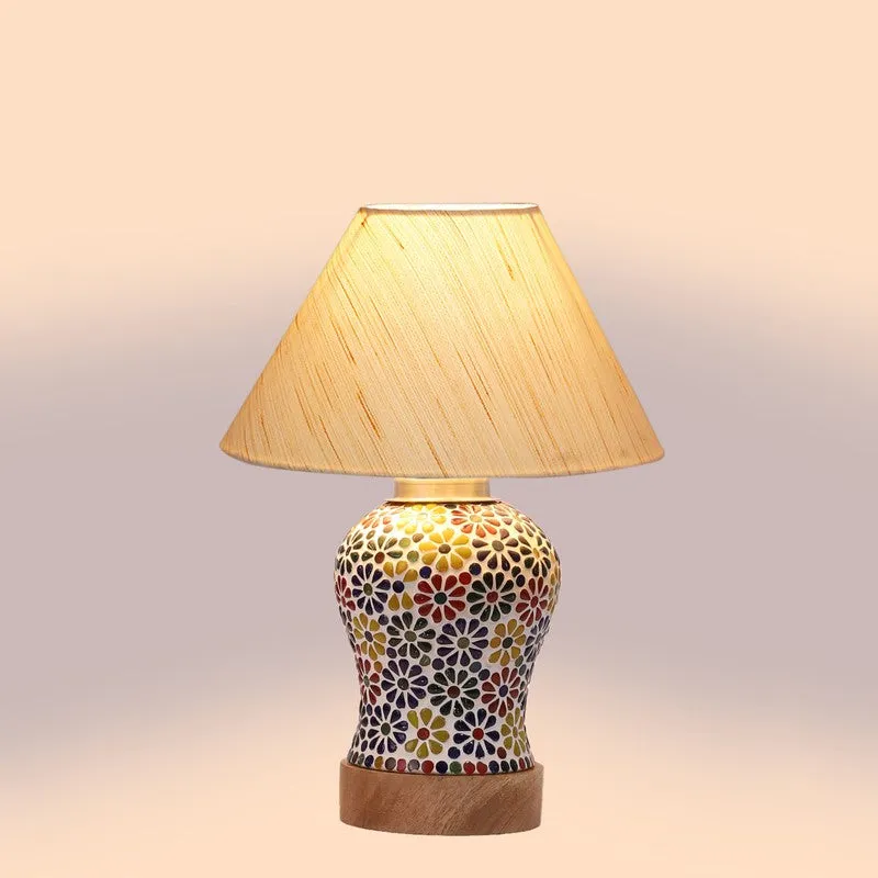 Elowen Wooden Table Lamp - Multicolor media 6