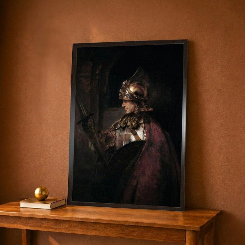 A Man In Armour 1655 Canvas Wall Painting - 9 x 12 Inches