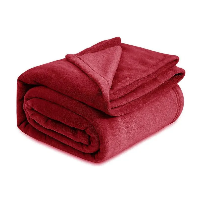 MonoPure Polyster Comforter (Red) - 180 GSM media 7