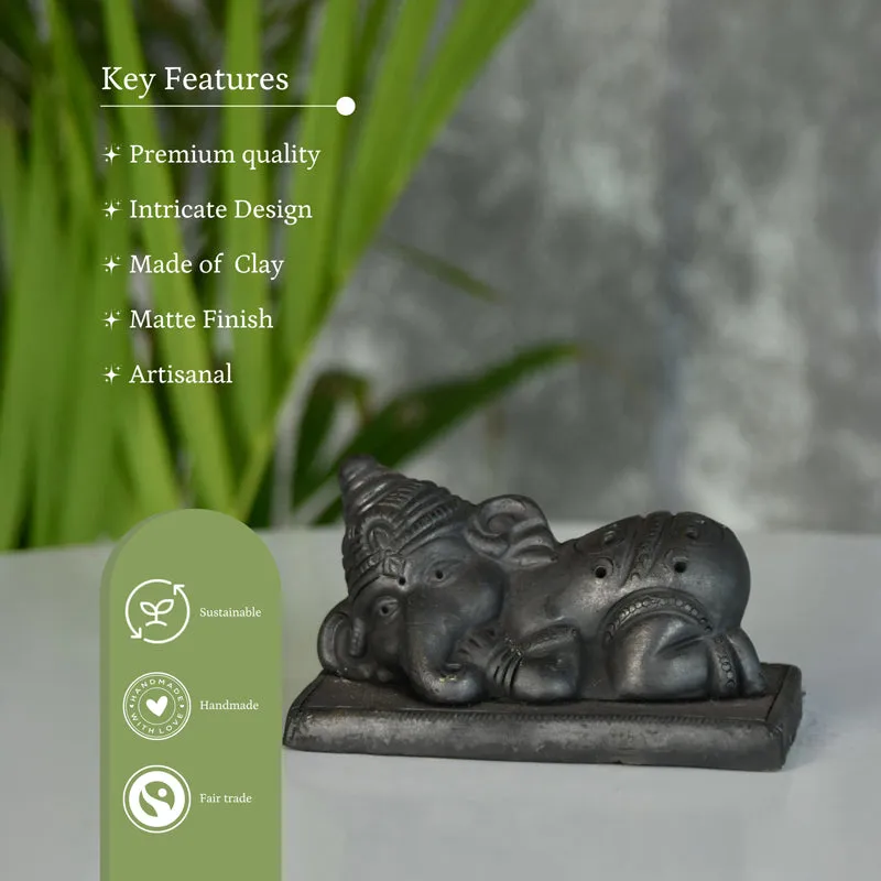 Nidra Vinayak Terracotta Idol media 5