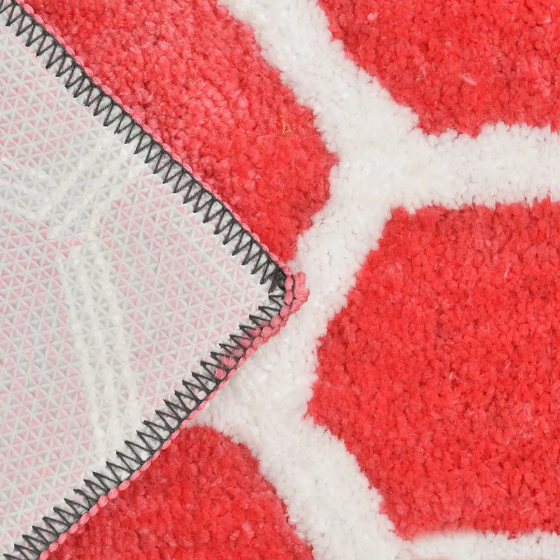 Trevona Cotton Bath Mat - Pink media 5
